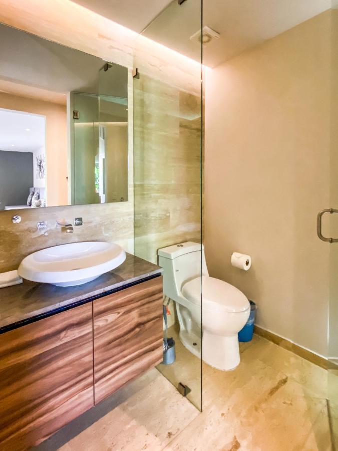 Big Studio At Kaab By The Beach With Roof Top Pool, Sauna And Jacuzzi Near Paseo Del Carmen Mall Playa del Carmen Eksteriør bilde