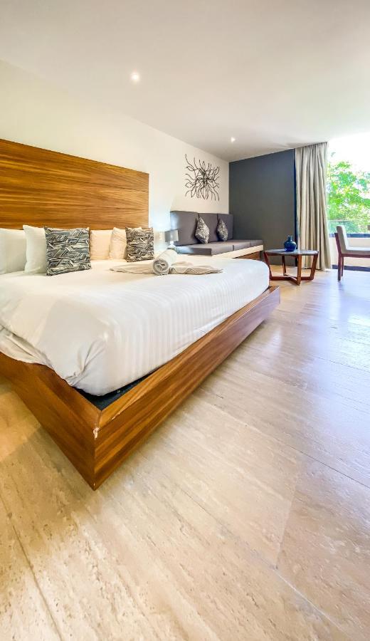 Big Studio At Kaab By The Beach With Roof Top Pool, Sauna And Jacuzzi Near Paseo Del Carmen Mall Playa del Carmen Eksteriør bilde