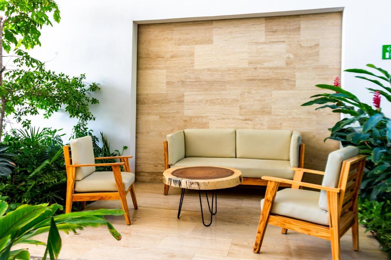 Big Studio At Kaab By The Beach With Roof Top Pool, Sauna And Jacuzzi Near Paseo Del Carmen Mall Playa del Carmen Eksteriør bilde