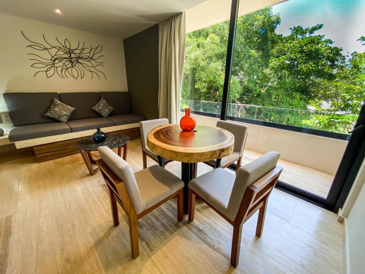 Big Studio At Kaab By The Beach With Roof Top Pool, Sauna And Jacuzzi Near Paseo Del Carmen Mall Playa del Carmen Eksteriør bilde