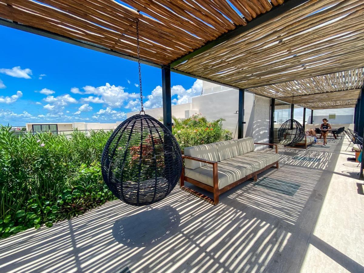 Big Studio At Kaab By The Beach With Roof Top Pool, Sauna And Jacuzzi Near Paseo Del Carmen Mall Playa del Carmen Eksteriør bilde