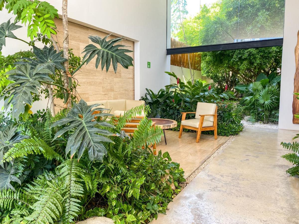 Big Studio At Kaab By The Beach With Roof Top Pool, Sauna And Jacuzzi Near Paseo Del Carmen Mall Playa del Carmen Eksteriør bilde